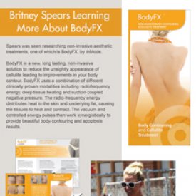 Britney Spears learning more about BodyFX